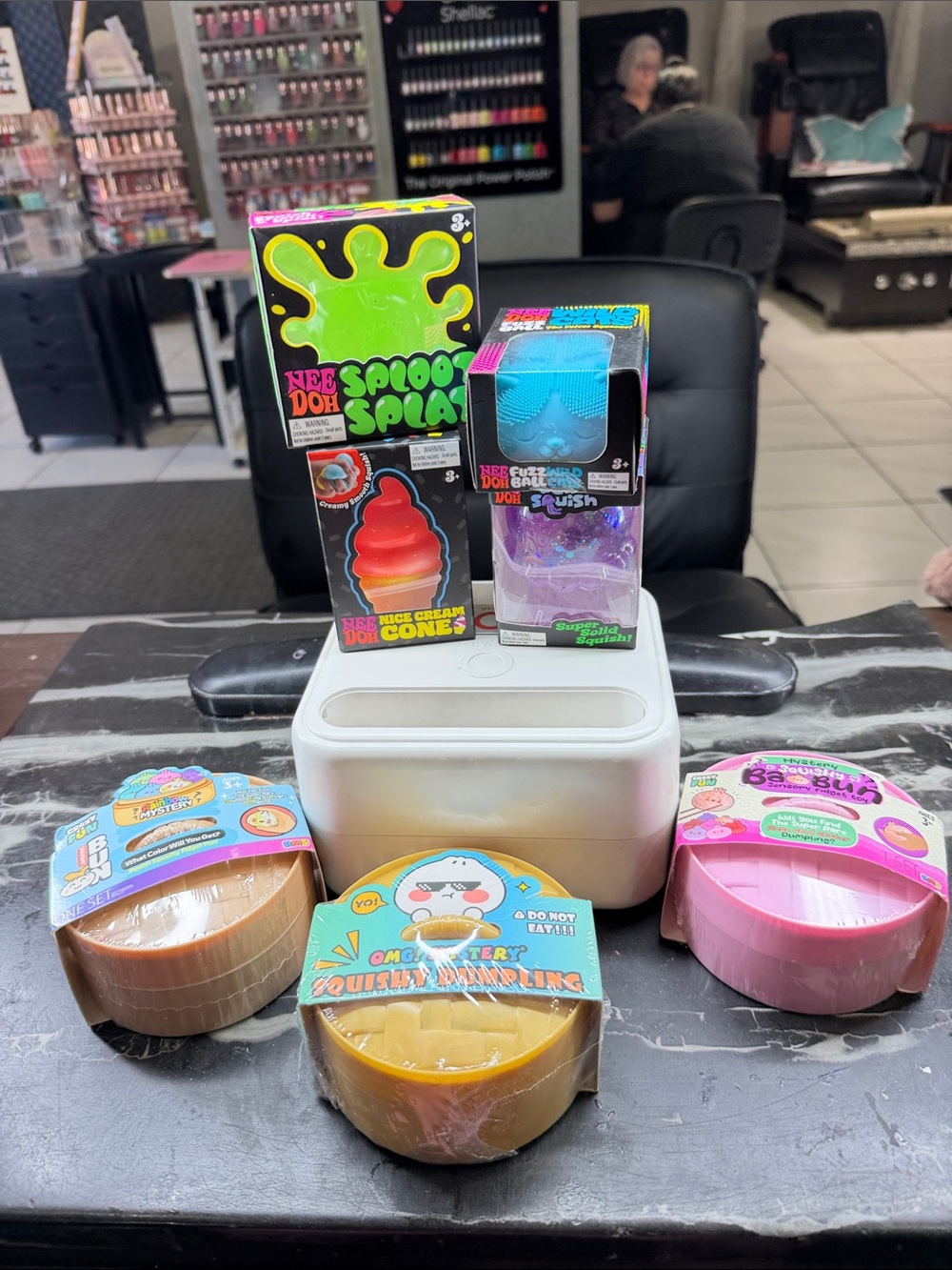 Need oh Squishy Toys with mystery dumplings, SET!!! 7 pieces